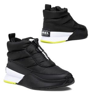 SOREL OUT N ABOUT III PUFFY ZIP BOOT winter cozy sneakers outdoor casual comfy